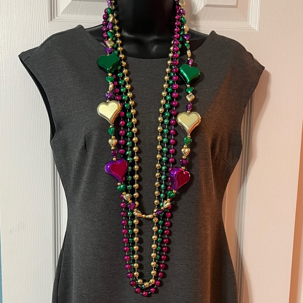 Mardi Gras Bead Set (4)